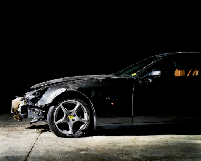 ferrari crash