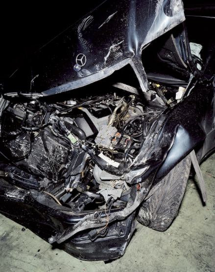 Car crash studies. Les belles mortelles de Raffael Waldner